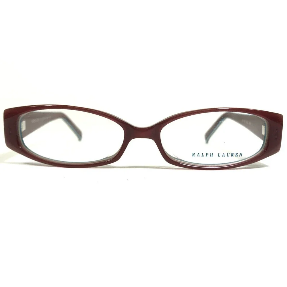 Ralph Lauren Eyeglasses Frames RL 1446 0QZ4 Brown Rectangular Full Rim 51-15-135